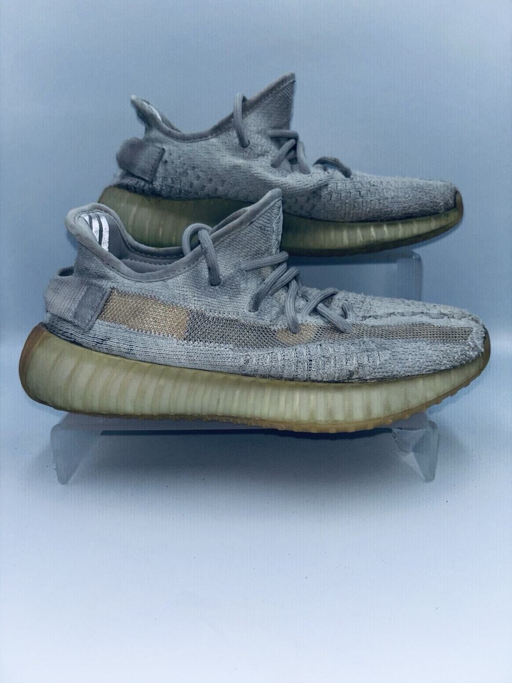 Yeezy Boost 350 Ash Pearl Size 5 Shoes Adidas Preowned Condition Issues READ